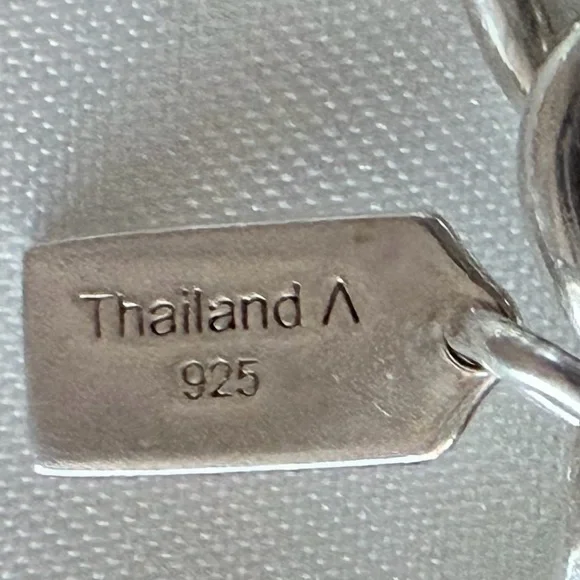 NWOT Coach 925 Sterling Silver Op Art Disc Charm Bracelet - Picture 4 of 4